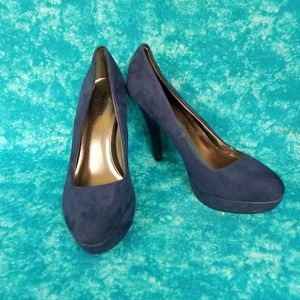 Maurices  Blue Suede Pumps